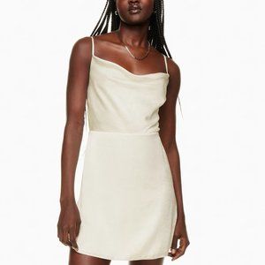 Sunday Best (Aritzia) - Spencer Dress - Silky mini dress - S - NWT
